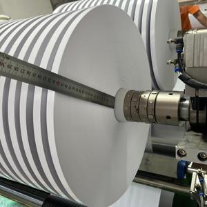 80-160u ตัวทำละลายอะคริลิคกาวในตัวยาว500เมตรง่ายต่อการฉีกขาดกระดาษทิชชู่สองด้านม้วนสำหรับใช้ในเครื่องจักรใช้ในซองจดหมาย - Product Image 5