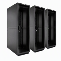 Armoire serveur sur pied 42U, 19 pouces, en acier laminé à froid, pour centre de données réseau, fabrication OEM