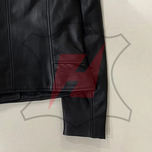 Nouvelle arrivée Veste en cuir véritable de qualité supérieure pour femmes Style décontracté avec fermeture éclair Vestes en cuir pour femmes - Product Image 6