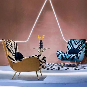 Hotel Coffee Shop High Back <strong>Rest</strong> <strong>Chair</strong> Luxury Velvet Accent <strong>Chair</strong> Newest Furniture Living Room Sofa <strong>Chair</strong> - Product Image 6