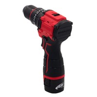 Perceuse sans fil au lithium-ion 21V, multifonctionnelle, robuste, réversible, régulation de vitesse progressive, tournevis électrique 3-en-1
