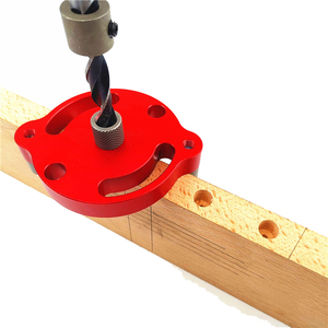 Gabarit de goujonnage <span class=keywords><strong>vertical</strong></span> à centrage automatique 6/8/10mm <span class=keywords><strong>Guide</strong></span> de <span class=keywords><strong>perçage</strong></span> de gabarit de trou de poche <span class=keywords><strong>pour</strong></span> le travail du bois - Product Image 2