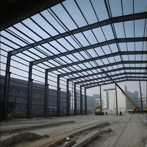 Capannone e Magazzino Prefabbricato Moderno in Acciaio Rinforzato Resistente alle Intemperie Stile Aviazione Installazione Rapida - Product Image 2