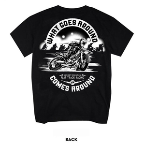 <span class=keywords><strong>T</strong></span>-<span class=keywords><strong>shirt</strong></span> a maniche corte da ciclismo da uomo, abbigliamento da lavoro per motociclisti, stampa serigrafica, motivo teschi in cotone puro nero per strada - Product Image 5