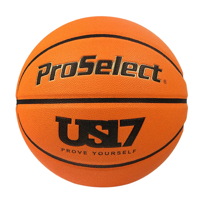 Proselect US1701 Bulkbasketball promotionnel sur mesure en plein air personnalisez votre propre balle de basket-ball