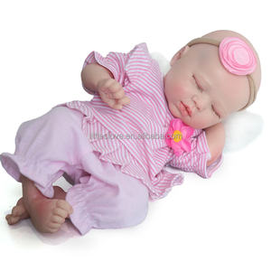 Muñeca Reborn de silicona sólida de platino de 13 pulgadas, cuerpo completo, suave y flexible, bebé Reborn realista - Product Image 1