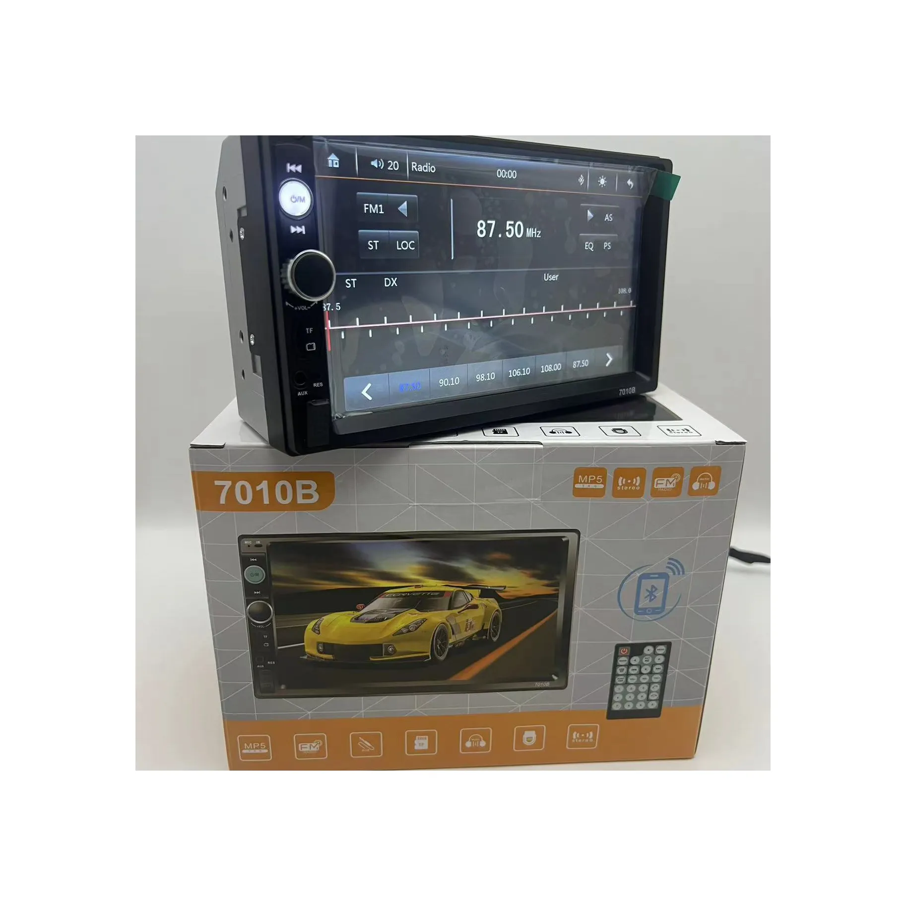 High Quality Control Durable Robust Car Entertainment Receiver 7 Inch Car Player