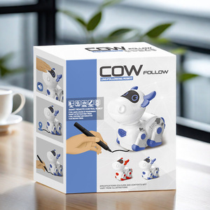 Nouvelle machine à dessiner les animaux, modèle d'animal mécanique musical pour enfants, vache électrique, <span class=keywords><strong>robot</strong></span> de compagnie - Product Image 2
