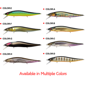 Isca de Pesca Minnow Suspensa de 98mm 10.5g, Venda Quente <span class=keywords><strong>2026</strong></span>, Jerkbait de Plástico Duro para Pesca de Bass, Pike e Trout - Product Image 2