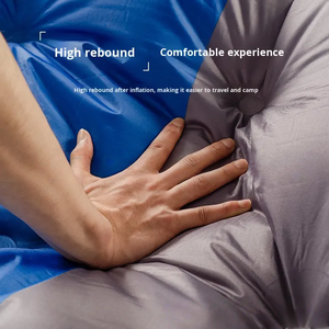 Надувной матрас двойной, автоматический, для палатки, влагостойкий, быстронадувной, утолщенный, для кемпинга, с эргономичным дизайном - Product Image 4