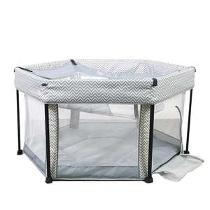 Buon recinto per bambini pieghevole, cortile per giochi di sicurezza per bambini, box per bambini a <span class=keywords><strong>6</strong></span> lati per uso interno ed esterno - Product Image 3