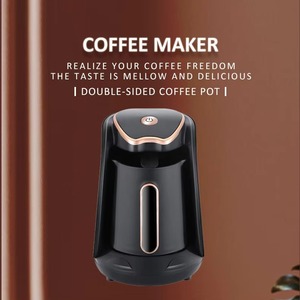 Latest Trend 500ml Automatic Electric <b>Turkish</b> <b>Coffee</b> <b>Maker</b> Household Plastic Housing Double Cup Arabic Greek <b>Coffee</b> Pot - Product Image 5