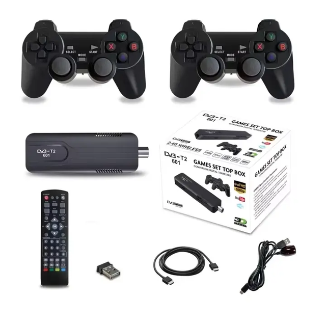 HD Dvb-t T2601 PVR Hotel TV Terrestrial Receiver FTA Decoder Streaming Dvb T2 Skd Setup Box GAMES SET TOP BOX