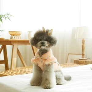 Haustier-Winterkleidung Doppelseitiges Fleece Verdickte Kleidung für Hunde und Katzen Niedliches Karomuster-Outfit - Product Image 6