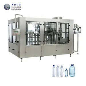 KOCO – ligne de production d'eau minérale personnalisée, bouteille d'eau, bouteille en plastique, machine de remplissage, équipement