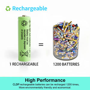 높은 표준 2500mAh 1.2v <span class=keywords><strong>AA</strong></span> 충전식 배터리 1.2v <span class=keywords><strong>Ni</strong></span> <span class=keywords><strong>MH</strong></span> 충전식 더블 배터리 도매 - Product Image 3