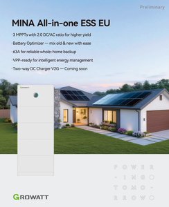 CHASUN 15kWh Sistema ESS Todo en Uno Apilable de 3 Módulos MINA con Inversor Híbrido de 4.2kW, 3 MPPT, 18A, IP20, 63A, Respaldo de 10 Minutos, Apilamiento - Product Image 6