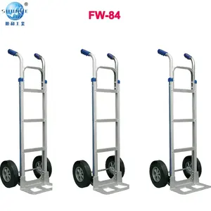 Yüksek kaliteli dayanıklı alüminyum 200kg genel mal el arabası - Product Image 3