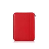 Dossier de conférence multifonctionnel en cuir, porte-documents A4 pour organiser les documents de reprise et bloc-notes