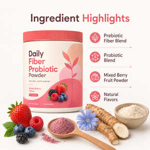 Nouvelle poudre de complément alimentaire 3-en-1 à marque privée, soutien immunitaire, gestion du poids, certifiée Halal ISO22000, 180g - Product Image 3