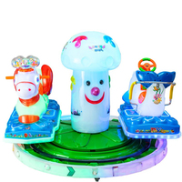 Ventes directes d'usine deux personnes monnayeur balançoire jeu Machine parc d'attractions manèges enfants
