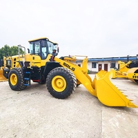 Guter Zustand Günstiger Preis SDLG 956F Frontlader mit Schwerlast-Steinlöffel für Sandplatz-Bulkmaterialhandhabung