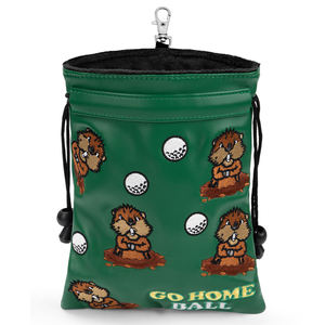 Bolsa de Golf Personalizable de Color Verde, Diseño Personalizado, Bolsa para Objetos de Valor de Golf, Bolsa de Accesorios de Golf Multifuncional - Product Image 3