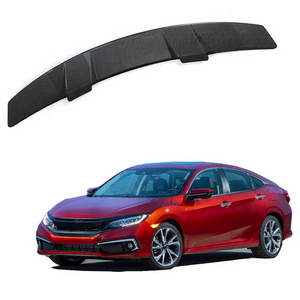 Accessoires de voiture Spoilers de voiture électriques Spoiler arrière universel en fibre de carbone pour Honda Civic Sedan Spoiler de coffre arrière de voiture - Product Image 1