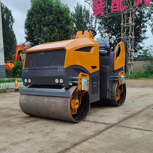 Горячая распродажа: Двухвальный вибрационный каток для асфальта и бетона (1 тонна, 1.2 тонны, 1.5 тонны, 2 тонны) на дизельном топливе – цена по запросу - Product Image 4
