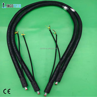 Tuyau adhésif thermofusible de 1/4 pouce (6 mm) chauffé électriquement pour machines à serviettes hygiéniques, machine à fabriquer des serviettes hygiéniques 60-260 ℃