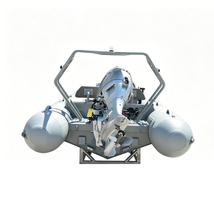 Bateau pneumatique semi-rigide (RIB) personnalisé en aluminium, certifié CE, sûr et idéal pour les loisirs en famille lors d'aventures insulaires - Product Image 2