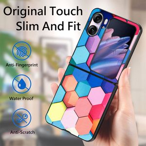 <span class=keywords><strong>2022</strong></span> el más <span class=keywords><strong>nuevo</strong></span> impreso colorido suave TPU de cuero duro PC plegable del teléfono móvil caso para OPPO encuentra N2 Flip Fold4 3 - Product Image 2