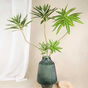 Música <span class=keywords><strong>artificial</strong></span> realista dos ramos da Índia, arranjo de vaso para sala de estar ou canto, suprimento de plantas em vasos - Product Image 5