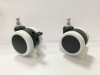 Roulettes pivotantes en PU PVC de 40 mm pour refroidisseur d'air