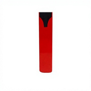 Bate de Críquet Rojo con Empuñadura Negra, Ligero, de Madera de Sauce, Diseño Ambidiestro, Calidad Profesional - Product Image 1