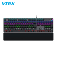 Clavier filaire à 104 touches mécanique, 65% pouces, OEM, pour ordinateur portable, jeu pcb, usine