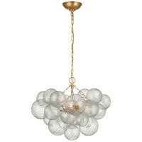 XZ American Modern Unique Design Luxury Home Villa Cocina Colgante Luz Decoración Candelabro dorado para sala de estar Comedor