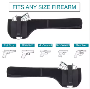 Funda Táctica Universal para Pistola, Transpirable, de Material de Buceo, con Sistema MOLLE, Ligera, para Uso de Seguridad, para Hombre y Mujer - Product Image 6