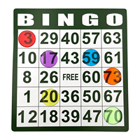Jetons de bingo en plastique transparent coloré de 16 mm pour l'éducation précoce des enfants et les jeux en classe