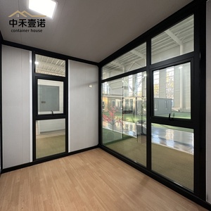 Casa Prefabbricata Espandibile <span class=keywords><strong>con</strong></span> Doppia Parete in <span class=keywords><strong>Vetro</strong></span> per Piccole Abitazioni Familiari, Fornitura Diretta dalla Fabbrica - Product Image 3
