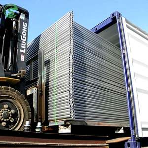 Alta calidad 6 X12 pies Construcción soldada Valla temporal comercial portátil - Product Image 6