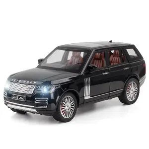 压铸SUV玩具1/24合金汽车模型玩具模型声光回拉压铸汽车玩具礼品