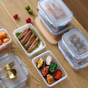 食品容器2800ml PP食品グレード容器透明ふた大容量弁当生鮮冷蔵庫保管食品容器 - Product Image 1