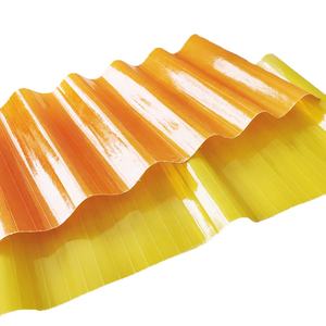 Painel de cobertura de fibra enrolada, barato, transparente, plástico reforçado, grp frp 0.8 1 1.5 2mm, folha de azulejo - Product Image 2