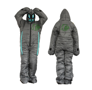 Sac de couchage personnalisé en forme d'alien, isolé, coupe-vent, avec fermeture éclair intégrale, idéal pour le camping, la randonnée et les aventures. - Product Image 3