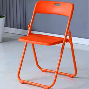 Silla Plegable Portátil de Plástico Moderna para Dormitorio de Estudiantes, Oficina en Casa y Uso en Exteriores - Product Image 5