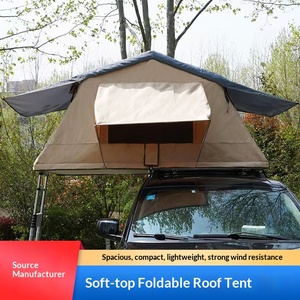 Tente de toit entièrement automatique, tente de camping imperméable, ouverture rapide, pliable, en alliage d'aluminium, double couche, quatre saisons, >3000 mm - Product Image 3