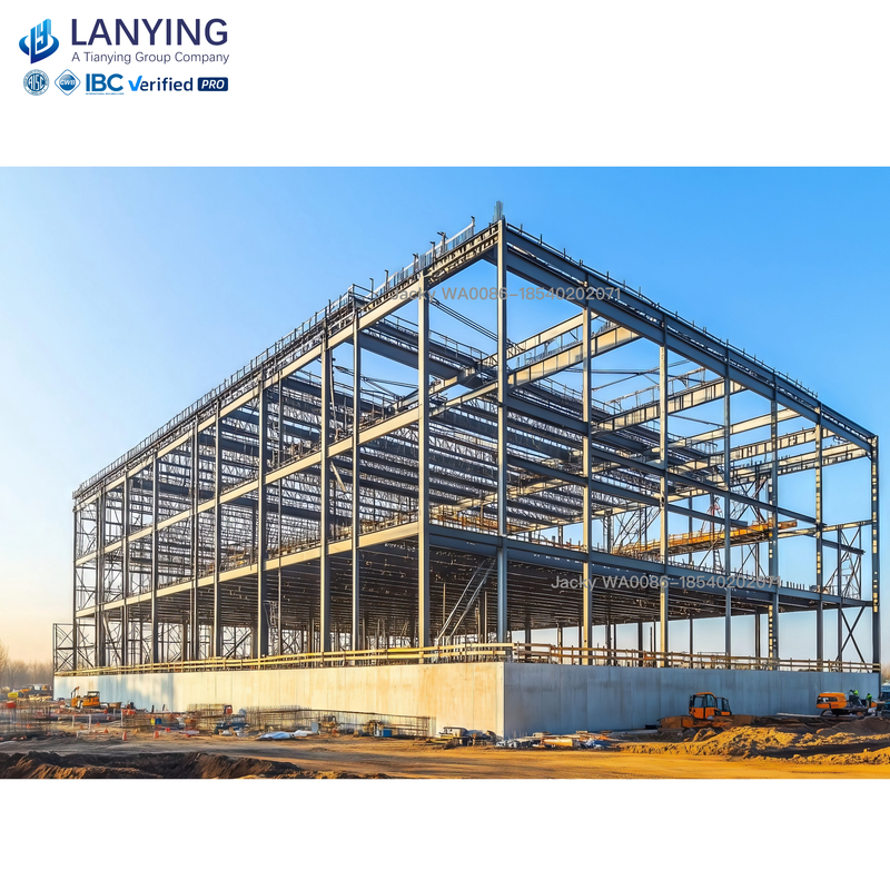 Modular Prefabricated Steel Structure Building Heavy