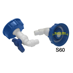 Ensemble <span class=keywords><strong>de</strong></span> robinet adaptateur pour réservoir d'<span class=keywords><strong>eau</strong></span> IBC S60 * 6, ensemble d'irrigation <span class=keywords><strong>de</strong></span> jardin, robinet pour seau d'<span class=keywords><strong>eau</strong></span> <span class=keywords><strong>de</strong></span> <span class=keywords><strong>pluie</strong></span> - Product Image 6