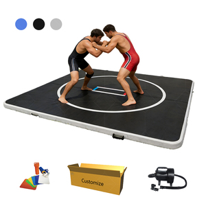 <span class=keywords><strong>Tapis</strong></span> d'entraînement gonflable <span class=keywords><strong>professionnel</strong></span> imperméable 10' x 10' pour la <span class=keywords><strong>gym</strong></span>, la remise en forme, la lutte, le BJJ, fabriqué en PVC - Product Image 1